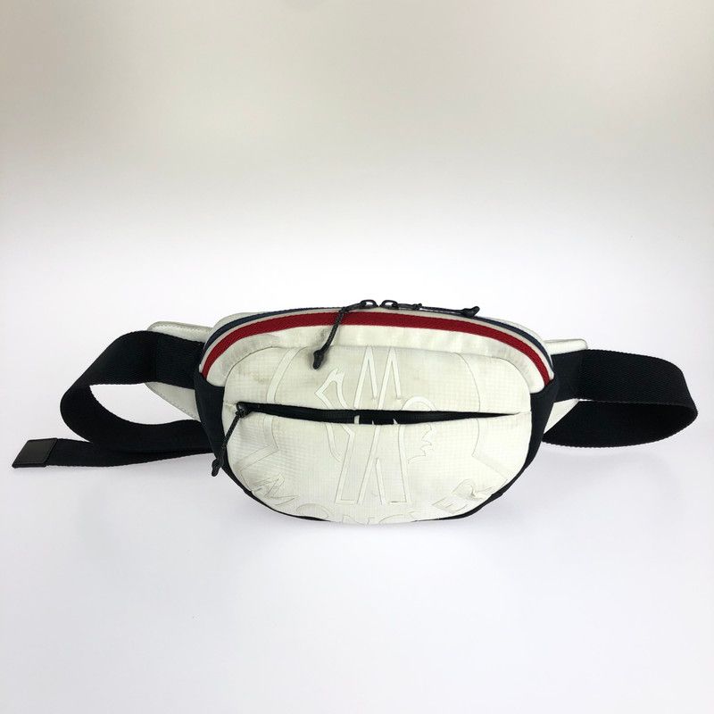 メンズ MONCLER モンクレール CUT BELT BAG I109A5M00007 カット ベルトバッグ ウエストバッグ ボディバッグ カバン 188-240803-hi-6-TAG