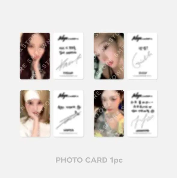 aespa ウィンター Girls フォトカードパック スペシャルカード aespa