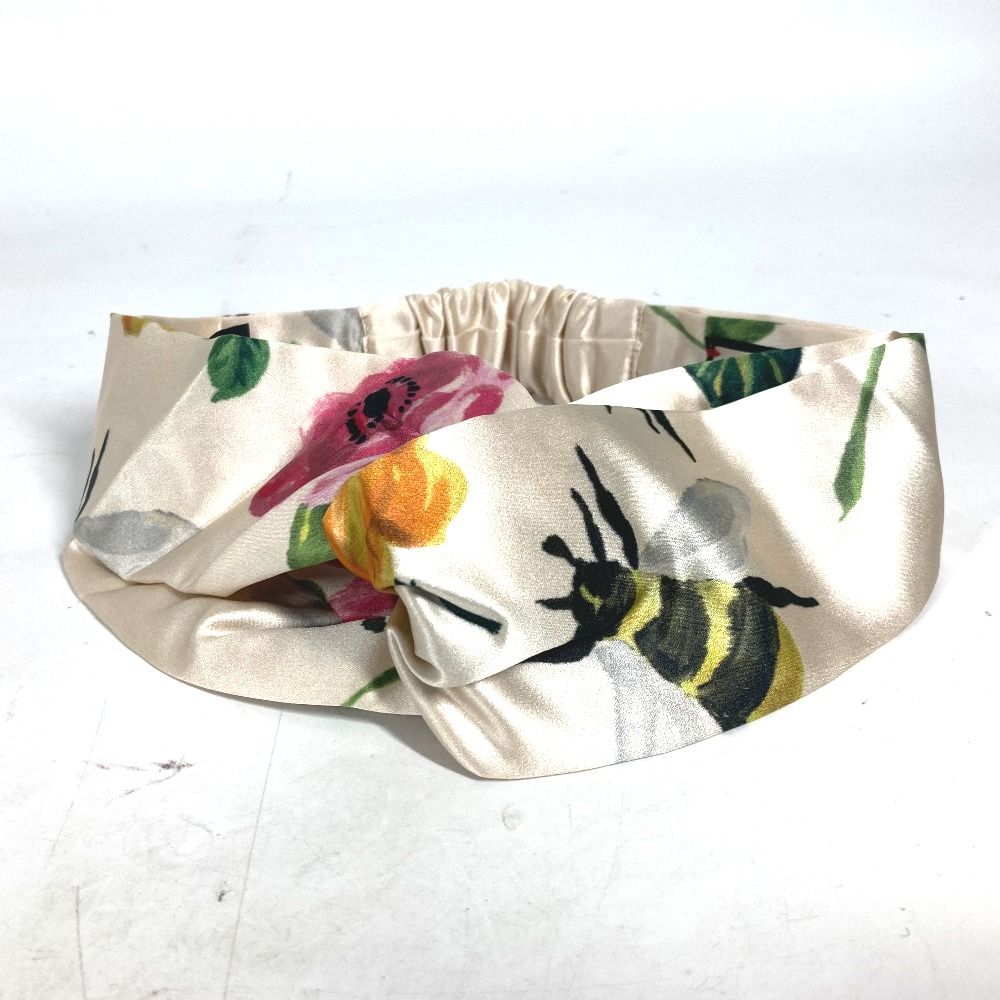GUCCI グッチ ヘアバンド フローラ シルク マルチカラー - メルカリ