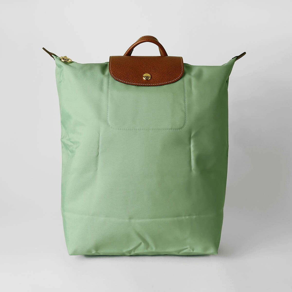 m*o様 正規品　 ロンシャン　ルプリアージュ　M バックパック セラドン　リュ 新品 ロンシャン LONGCHAMP リュックサック ル プリアージュ