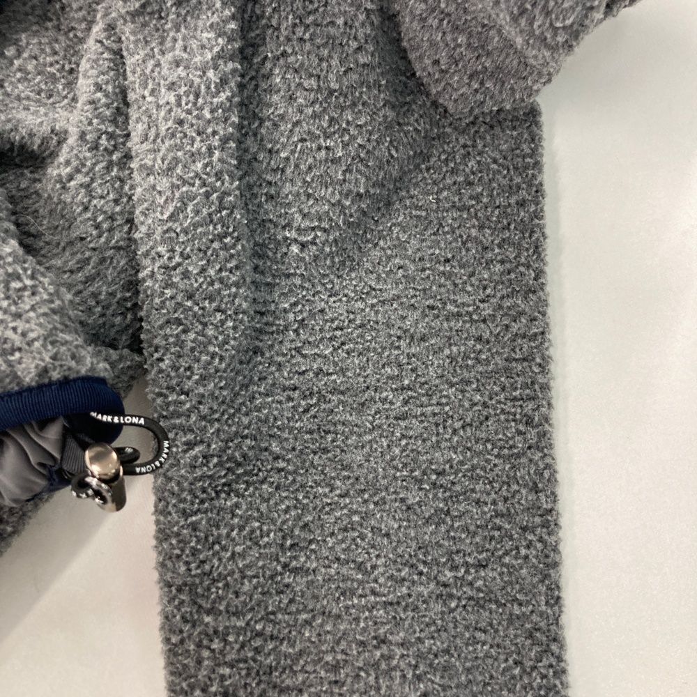 確かな品質。 サイズ 36 MARK-LONA マークアンドロナ ボア ジップジャケット スカル グレー系 240101522785 ゴルフウェア レディース ストスト