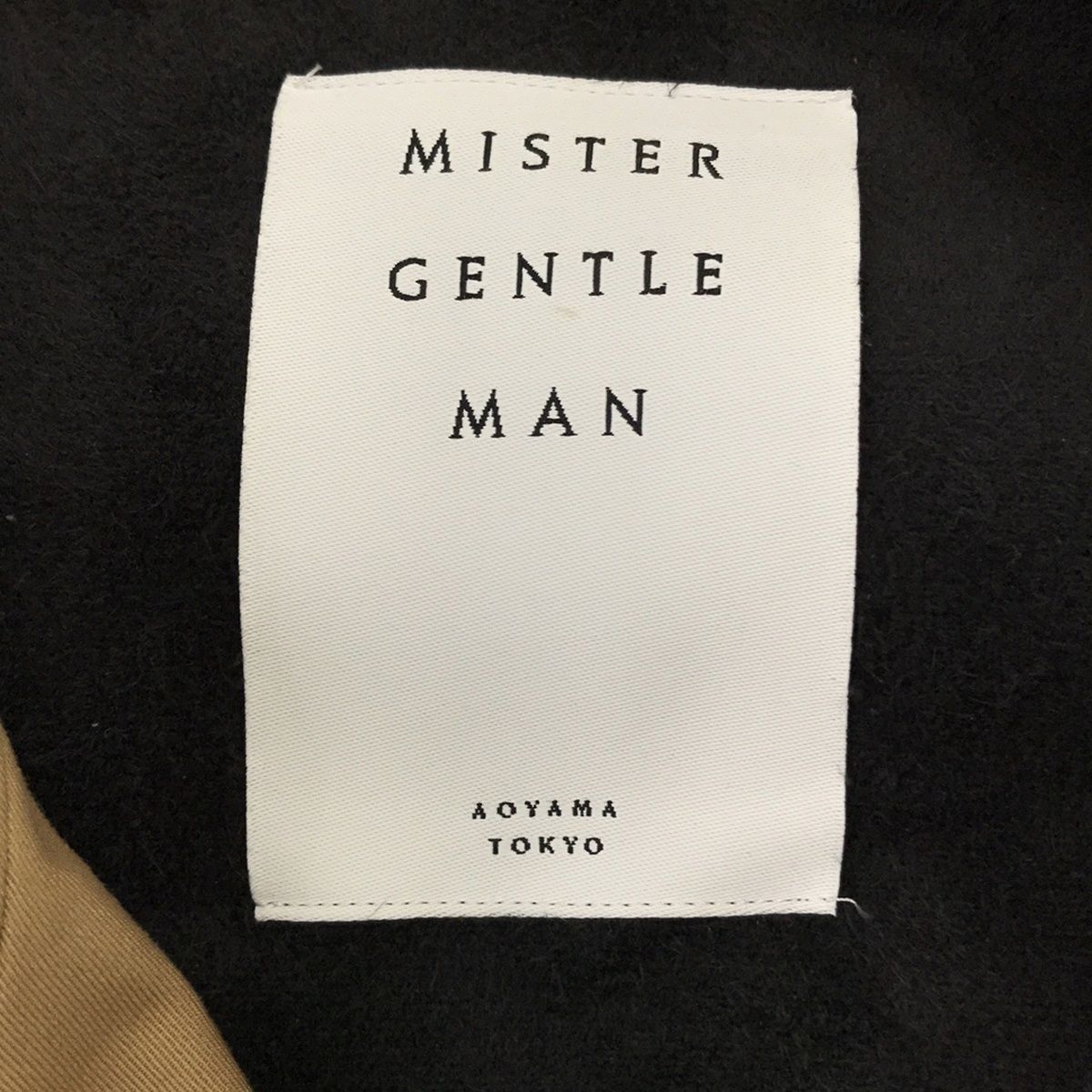 MISTERGENTLEMAN ミスタージェントルマン 21AW FAUX LEATHER