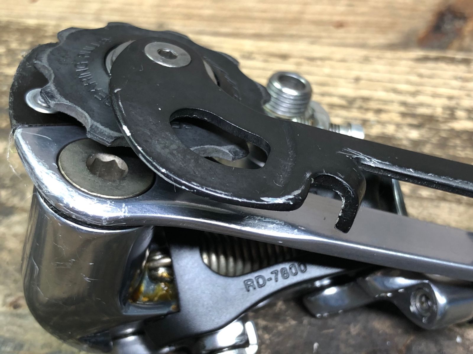 JA828 シマノ SHIMANO デュラエース DURA-ACE RD-7800 GS リア