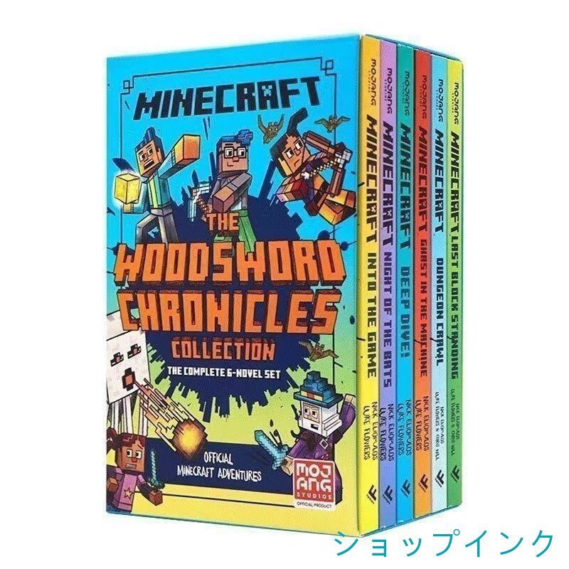 minecraft book 6册 英語　洋書