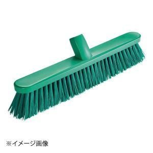 3営業日で発送 コンパクトフロア ブラシ ４２．５㎝ハード グリーン KTR7304