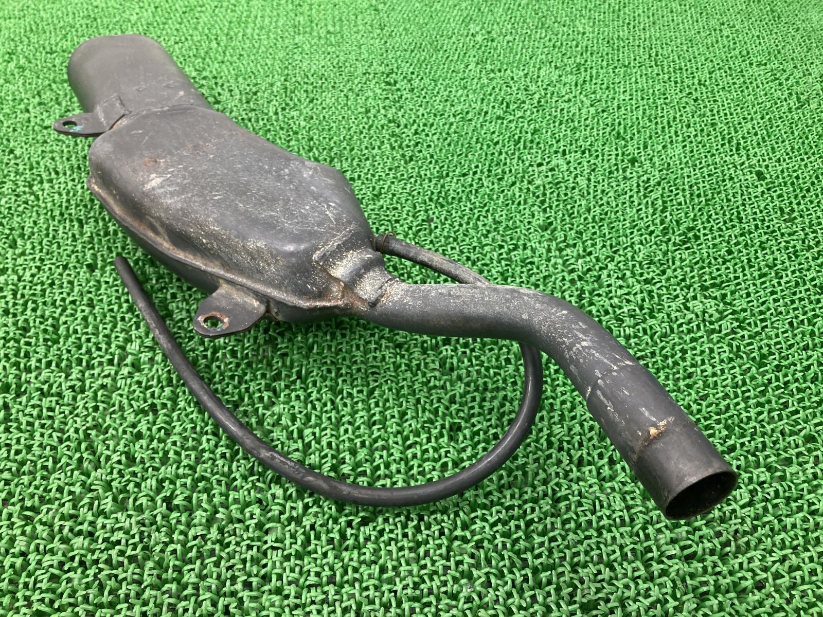 KDX220SR サイレンサーマフラー K324 カワサキ 純正 中古 バイク 部品