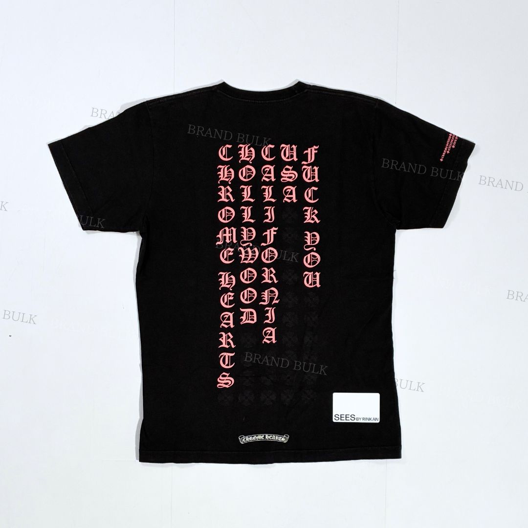 美品】Chrome Hearts バーティカル ロゴ Tシャツ M