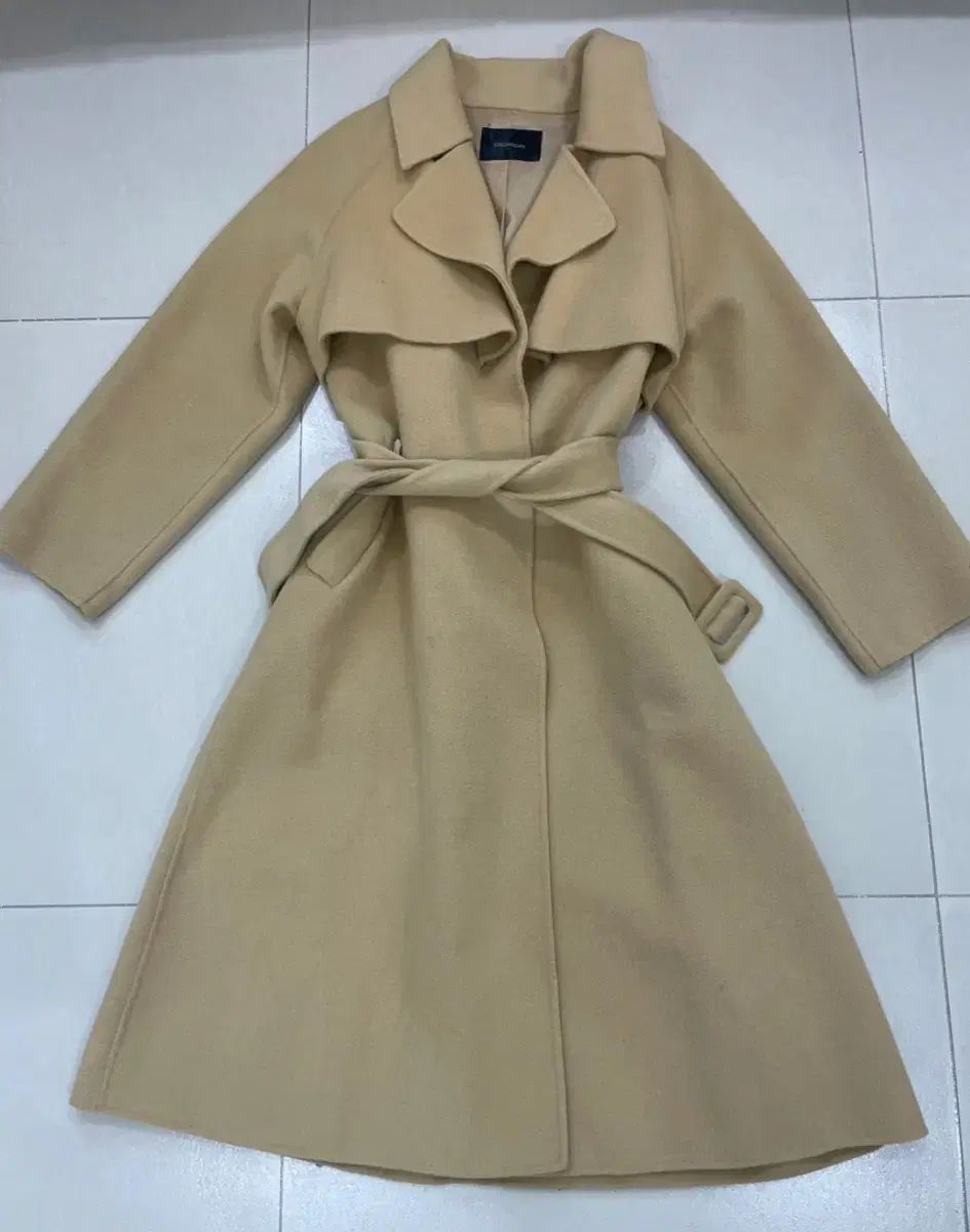 ガールズレシピ ハンドメイド ウール ロングコート