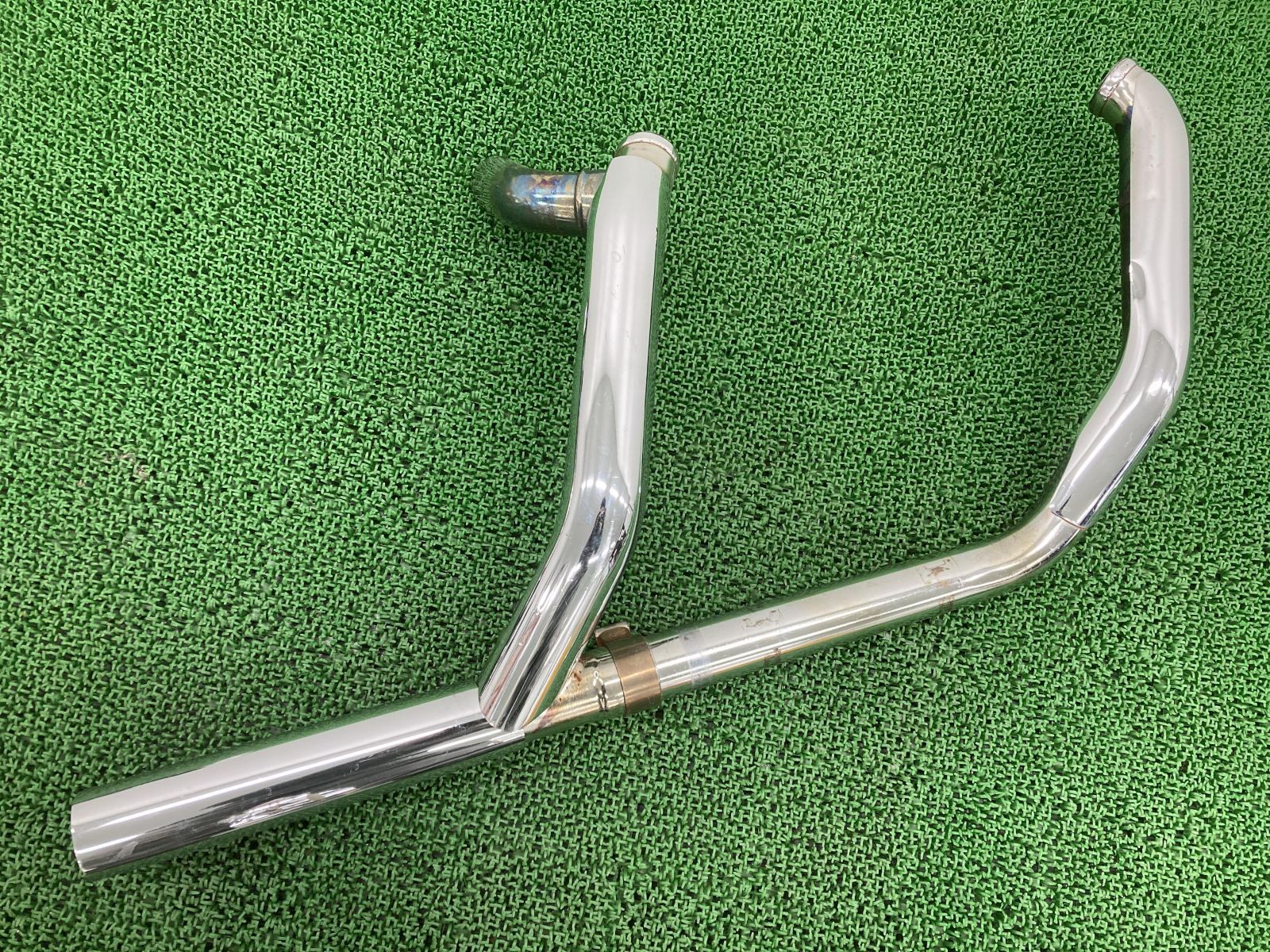 ツーリング エキパイマフラー 65621-99A ハーレー 純正 中古 バイク 部品 99-06年 ツーリング コケキズ無し 希少品 車検 Genuine
