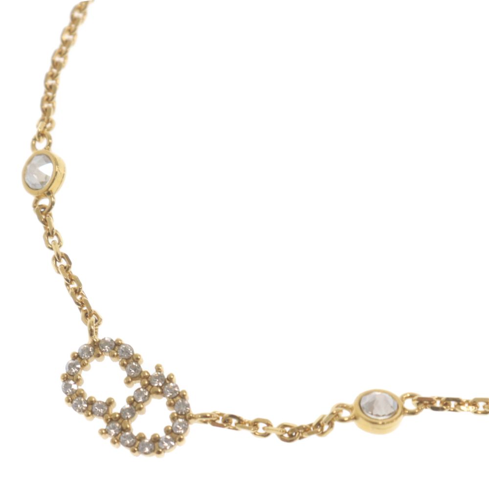 Dior メタル・レジンパール・クリスタル CDロゴ ネックレス 【公式通販】