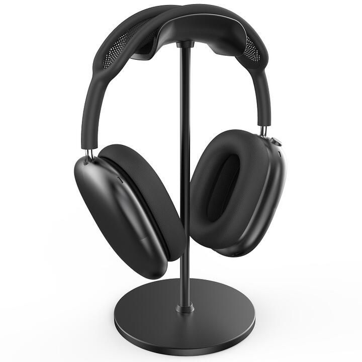 即日発送！ AirPodsMAX 黒 スタンド カバー付き 楽天市場】AirPods Max 対応 アルミ合金 マウント 卓上スタンド