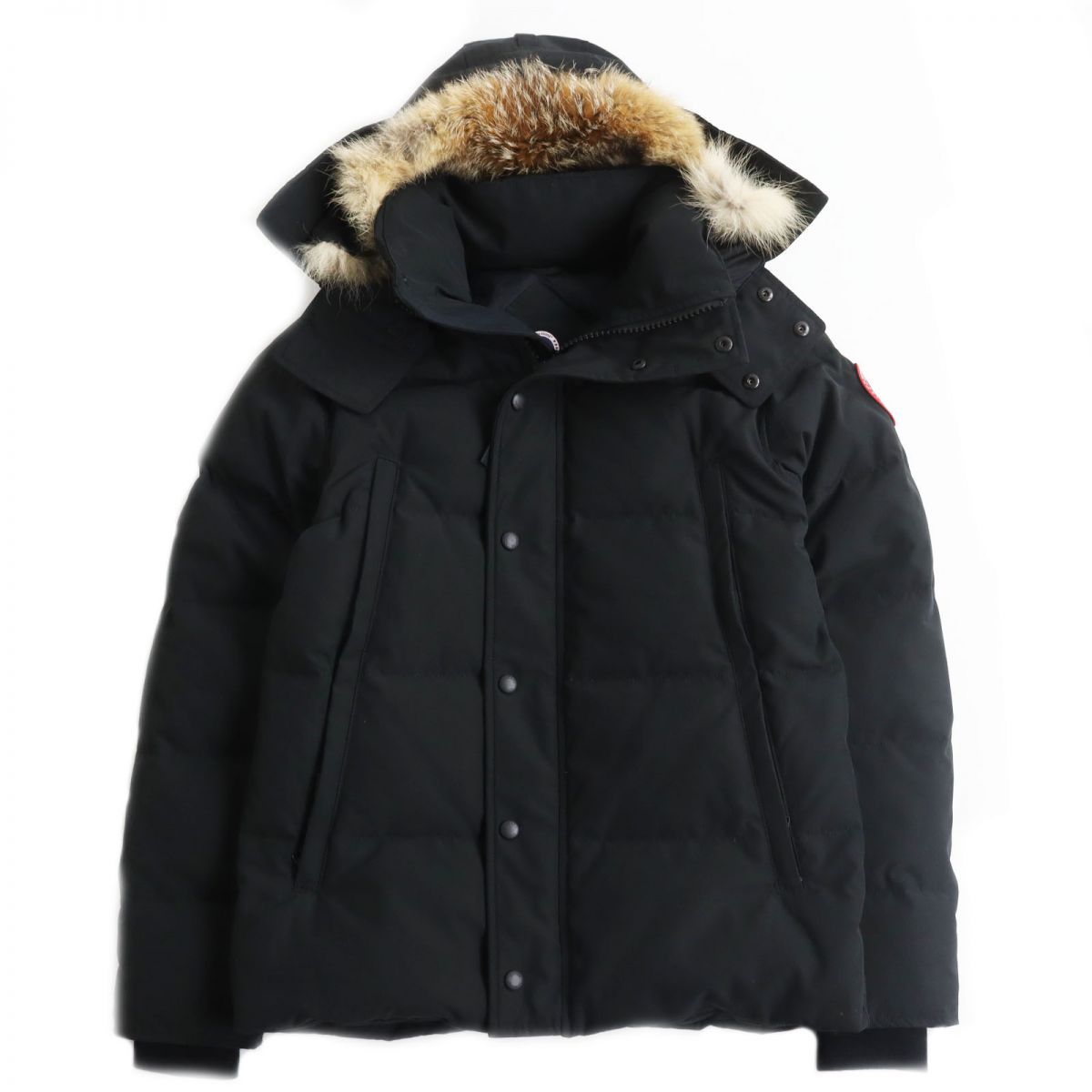 美品○CANADA GOOSE カナダグース WYNDHAM/ウィンダム 3808MA ロゴ  