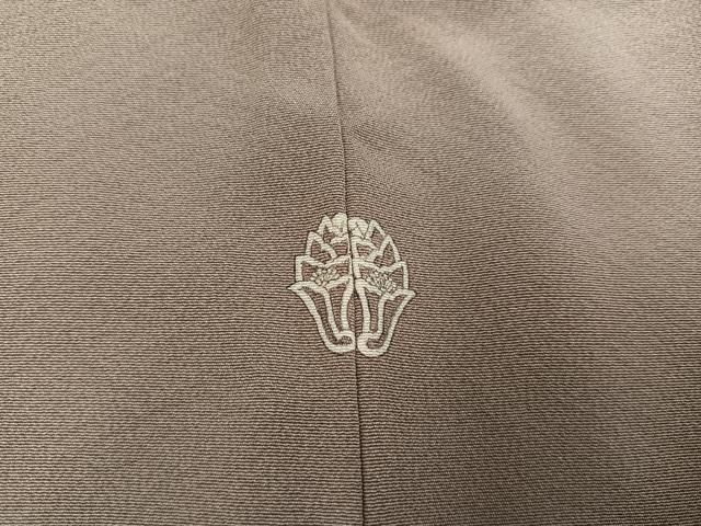 上質な色無地 梅染色