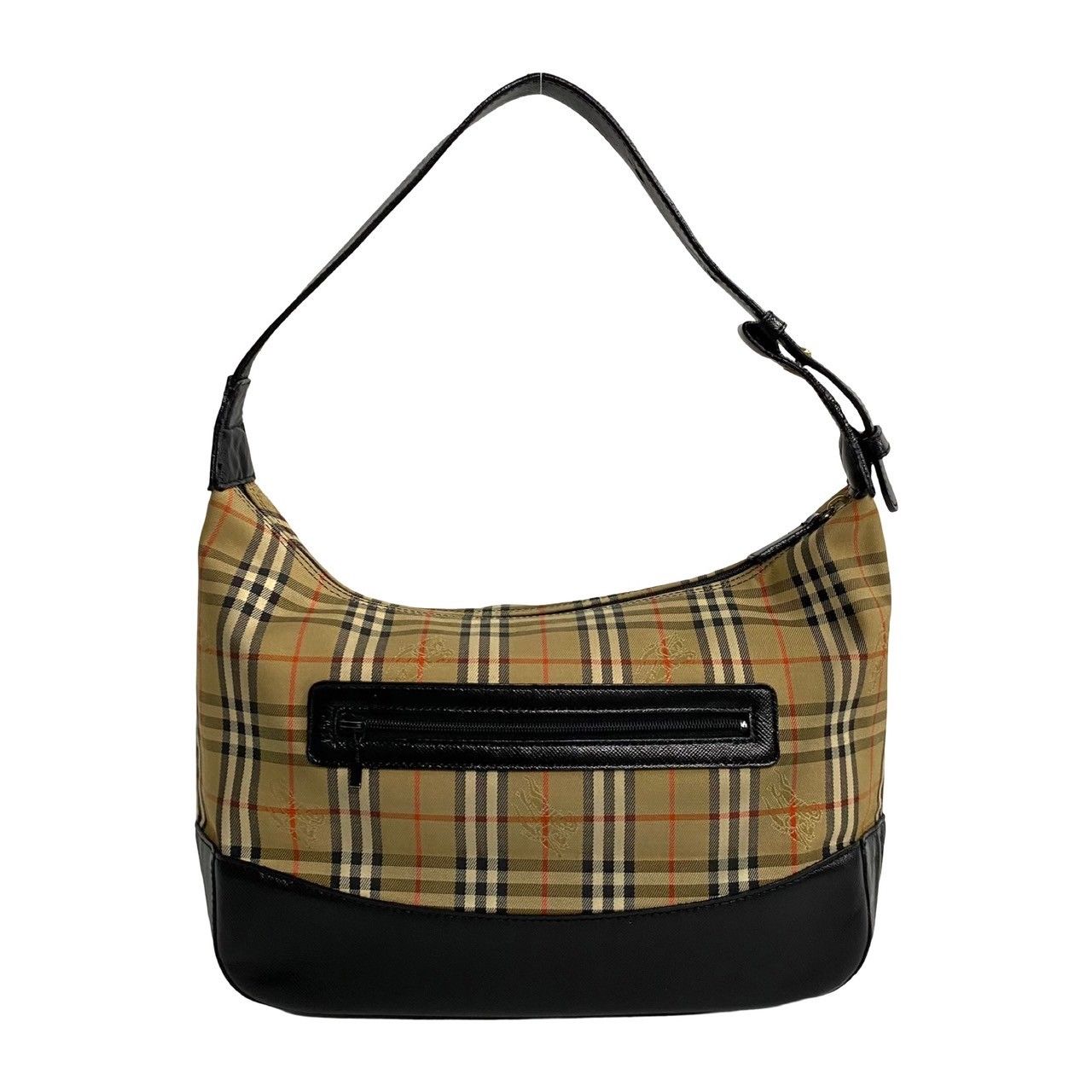 美品 BURBERRY バーバリー ノバチェック シャドーホース ハンドバック BURBERRY バーバリー ノバチェック シャドーホース ハンドバッグ