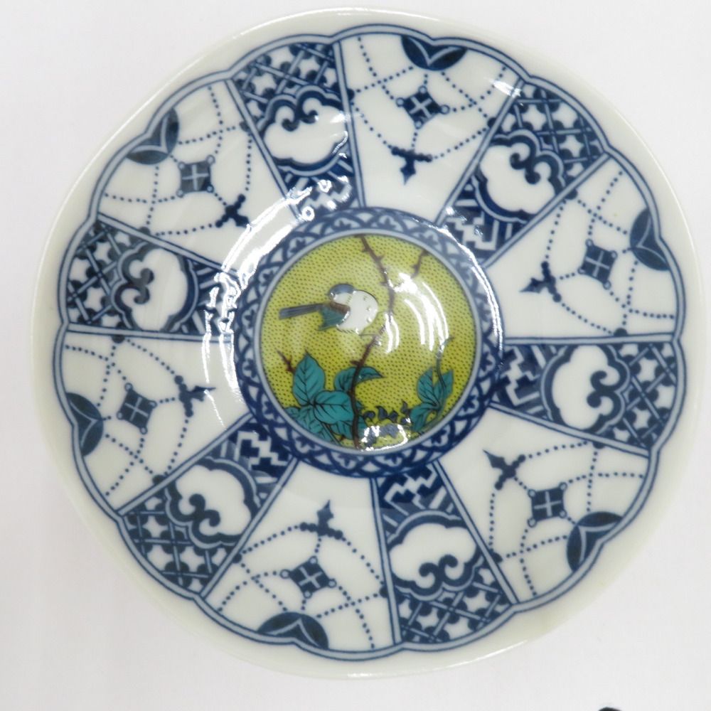 九谷焼 銘々皿九谷焼朝日造と九谷焼の小皿です 九谷焼 銘々皿九谷焼朝日造と九谷焼の小皿です