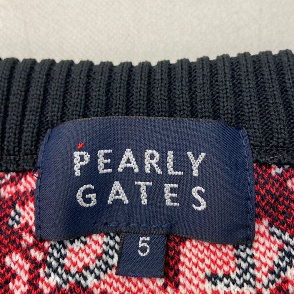 ✨大人気✨ パーリーゲイツ ニットセーター ゴルフウェア ビックロゴ