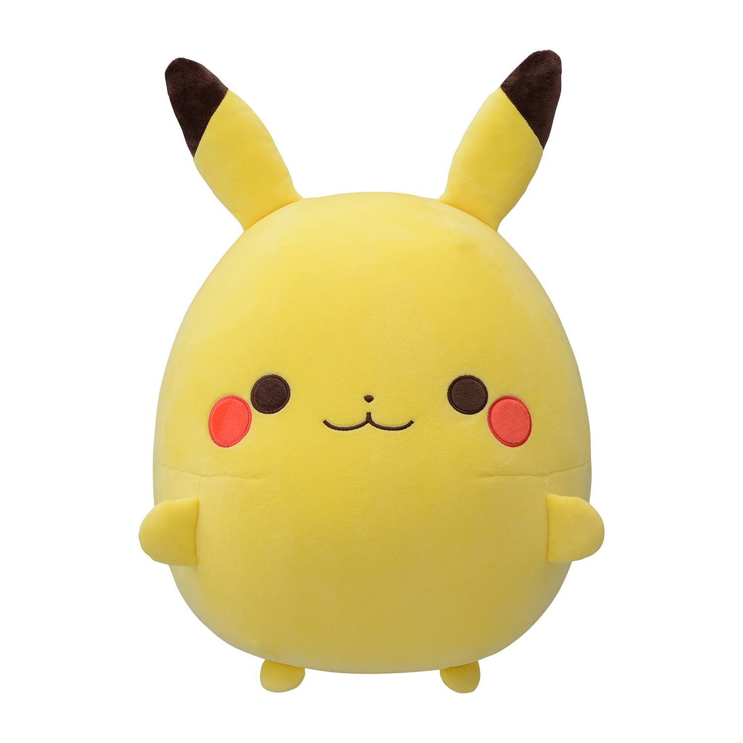 ポケモンセンターオリジナル ぬいぐるみビーズクッション「むぎゅっとピカチュウ」 35×30×25(H×W×D:㎝) [1)ビーズクッション] [単品]