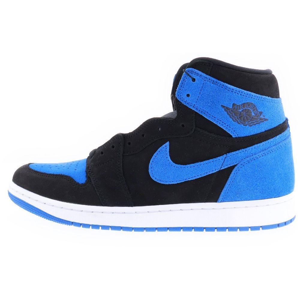 NIKE (ナイキ) AIR JORDAN1 RETRO HIGH OG ROYAL REIMAGINED エアジョーダン レトロ ハイカットスニーカー ロイヤル リイマジンド ブルー/ブラック US12/30cm DZ5485-042