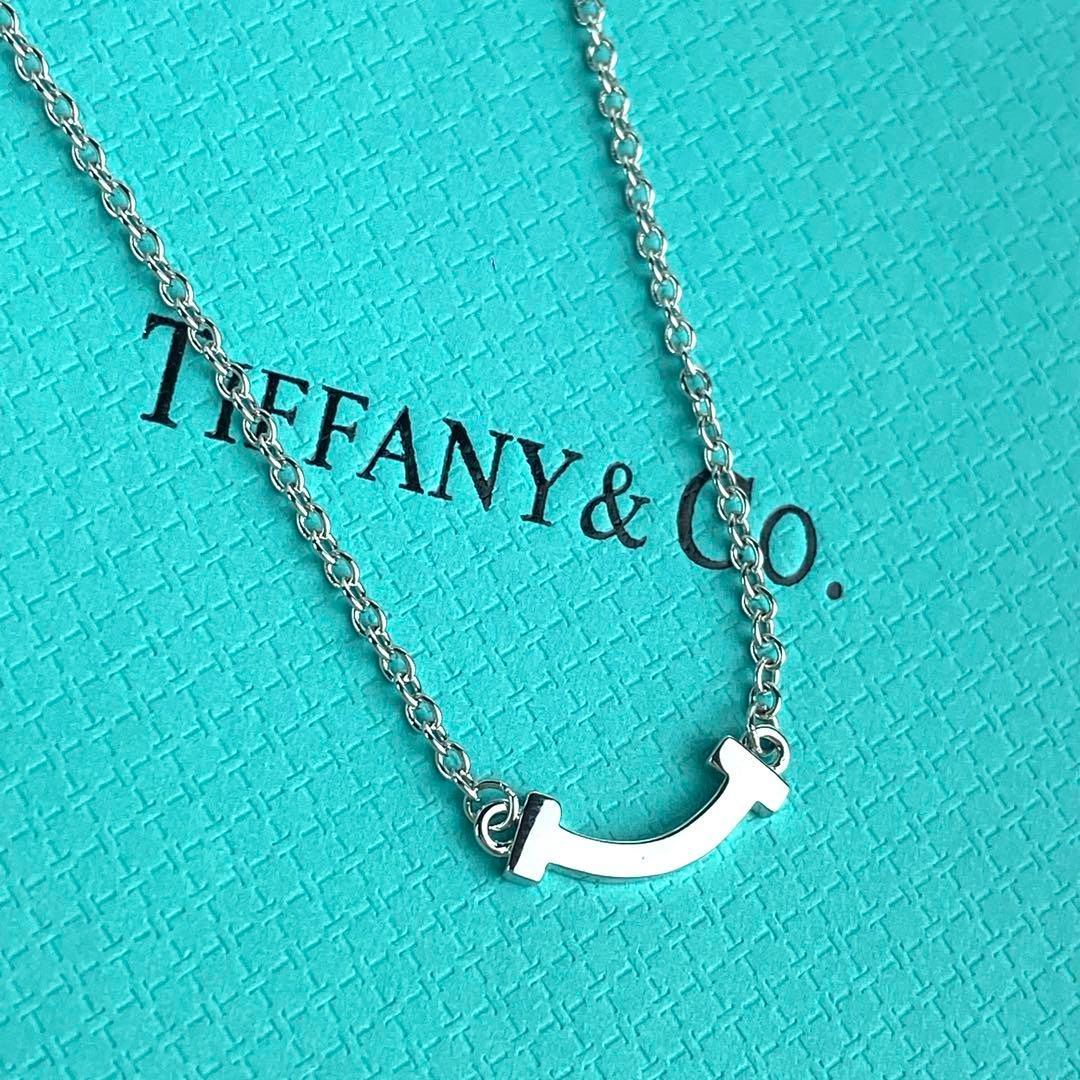 ✨新品✨ 【TIFFANY&Co.】Tスマイルネックレス  @July jewelry