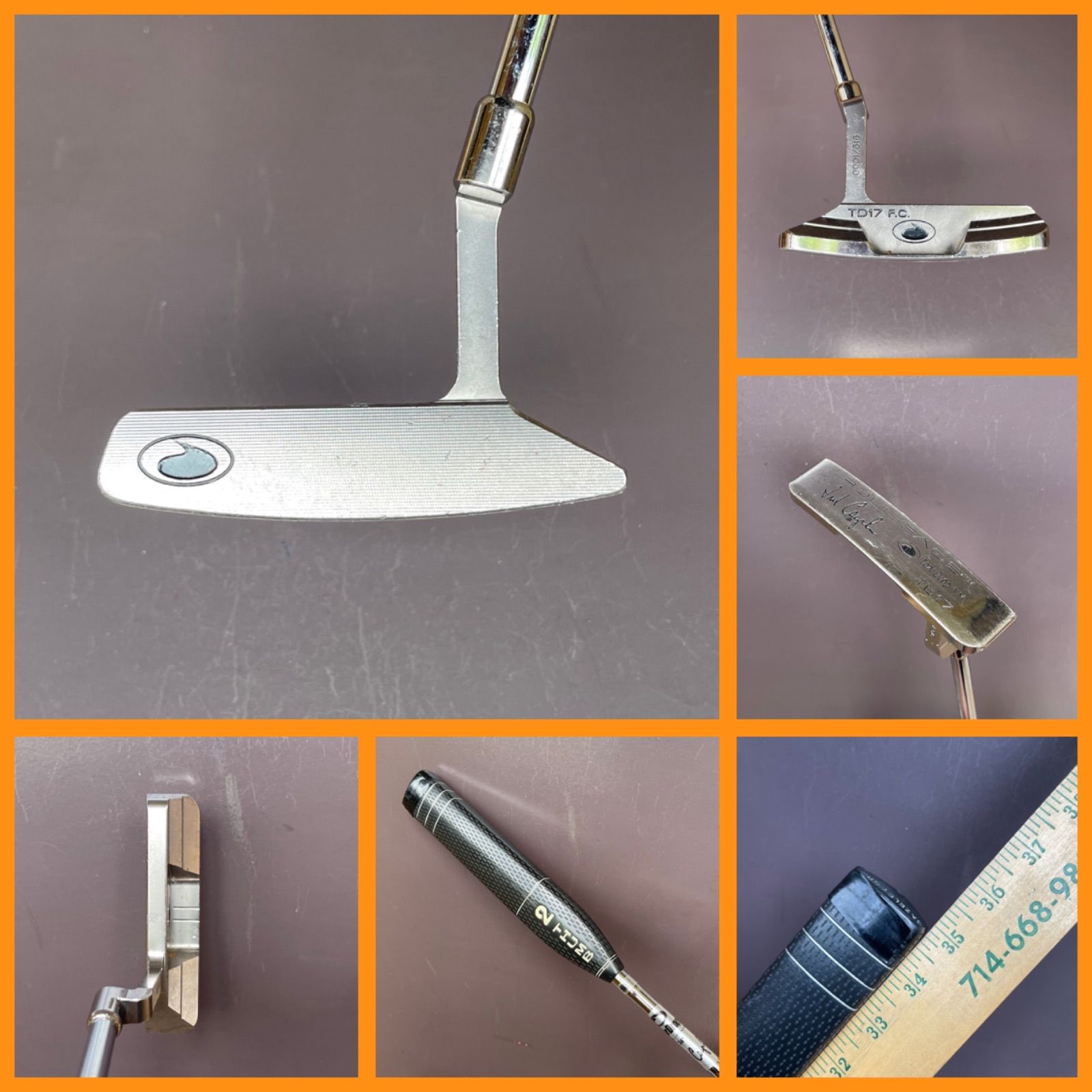 ☆57-23再入荷☆送料込み☆パター☆35インチ☆ティアドロップ☆TD17