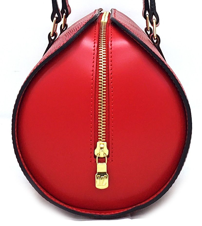 ルイヴィトン　エピ　赤　スフロ　ポーチ　美品 LOUIS VUITTON ルイヴィトン ハンドバッグ エピ スフロ ポーチ