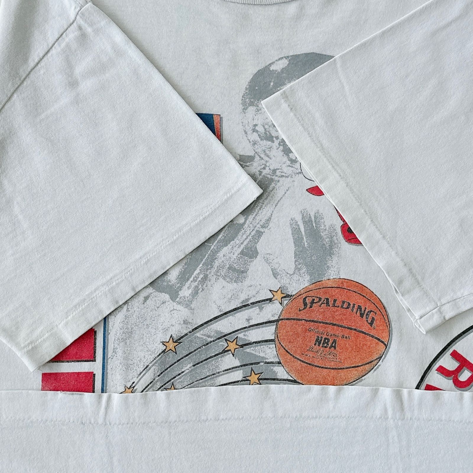 希少 90s SALEM NBA シカゴ ブルズ 初優勝 メモリアル Tシャツ R2439