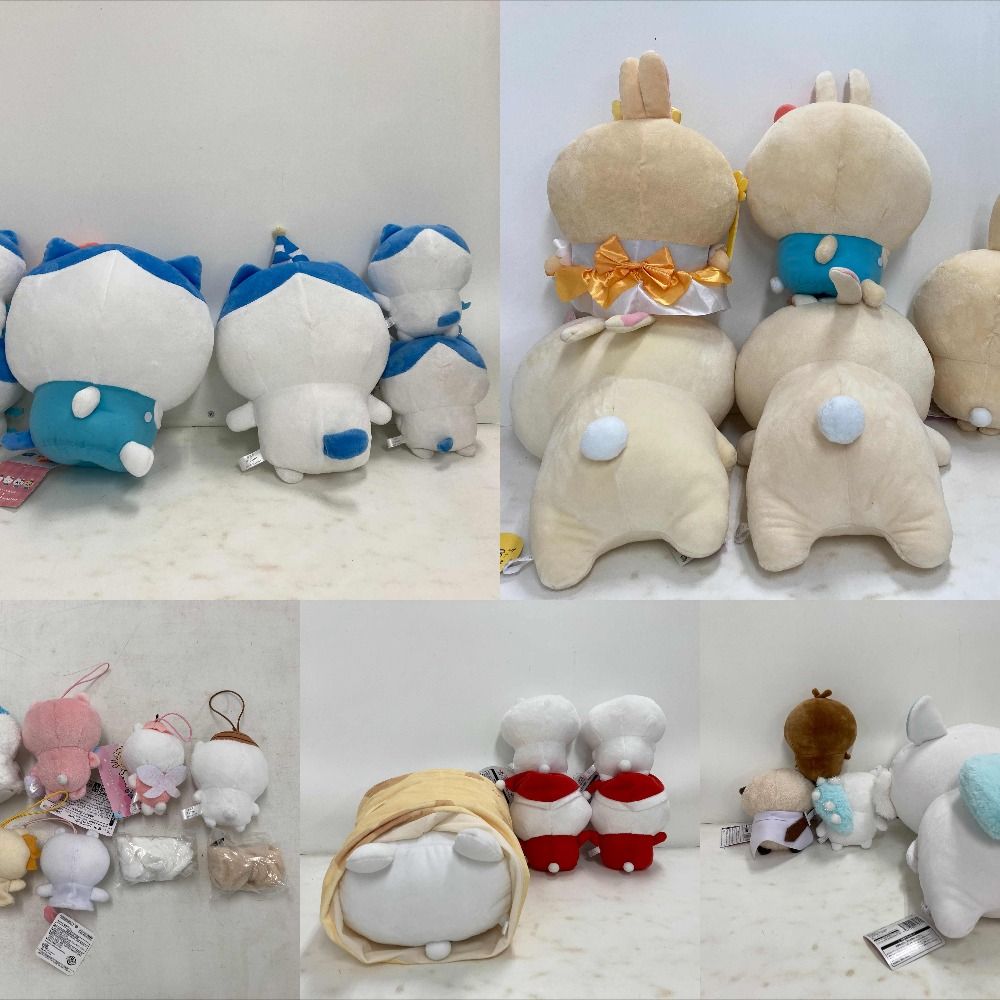 02w01725 ちいかわ ぬいぐるみ 大量まとめ売り 約20点以上 ハチワレ
