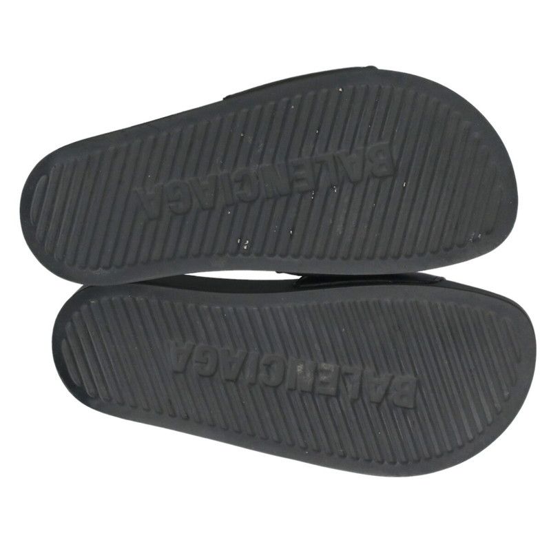 直営店☆BALENCIAGA☆POOL SLIDE ラインストーン付き サンダル 国内発送☆BALENCIAGA】POOL SLIDE サンダル ラインストーン