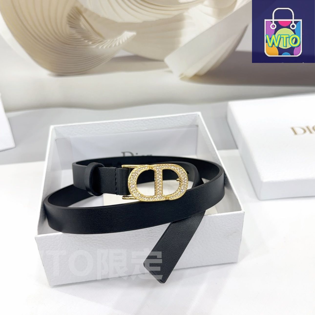 Dior ディオール エレガント ファッションベルト01