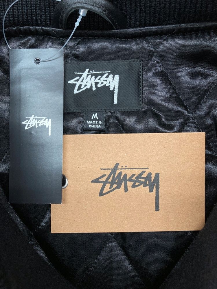 Stussy × lheadz 30周年 刺繍ジャケット M ブラック Stussy × lheadz