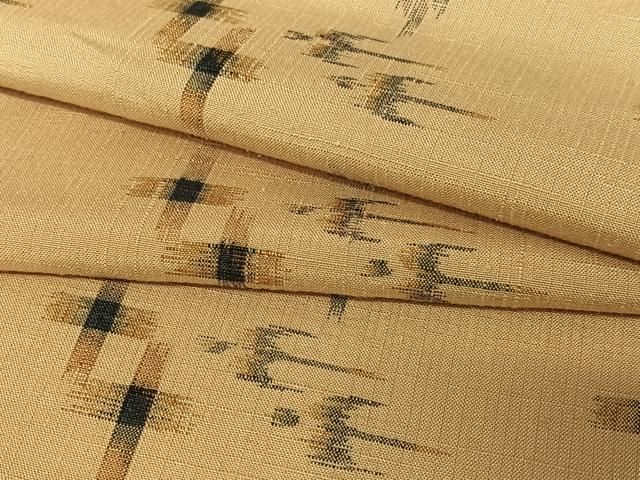 平和屋着物○上質な紬 縞 正絹 逸品 AAAZ0047zg