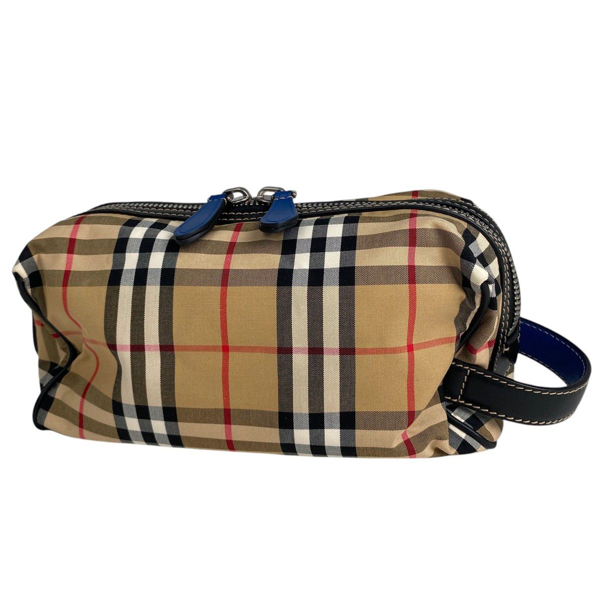 バーバリー BURBERRY チェック柄 セカンドバッグ ハンドバッグ