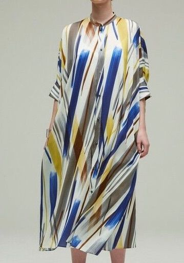 ICB アイシービー 2021ss Luster ロング シャツワンピース 4 ICB アイシービー 2021ss Luster ロング シャツワンピース 4