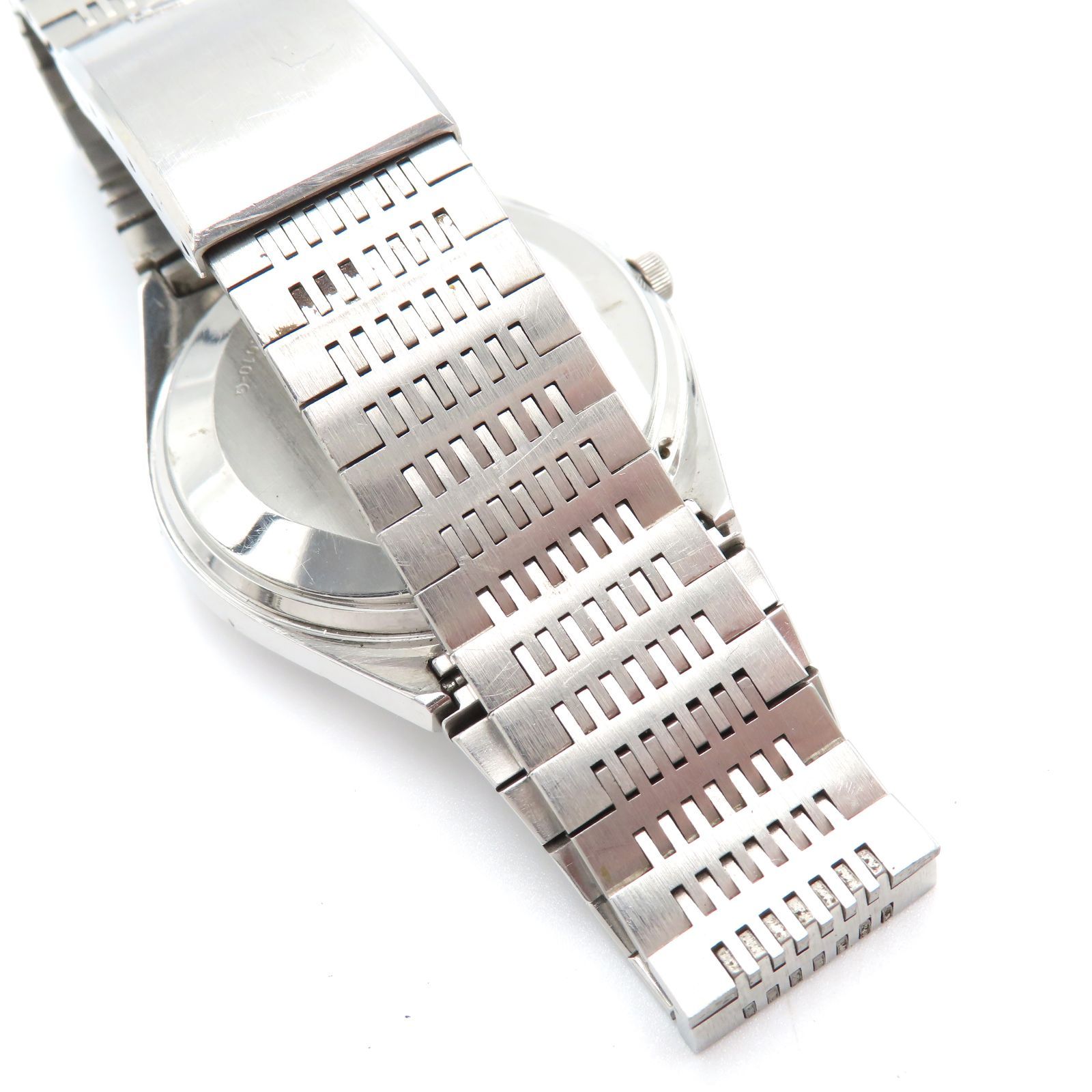 599 SEIKO 時計 キングクォーツ デイデイト メンズ ヴィンテージ 白