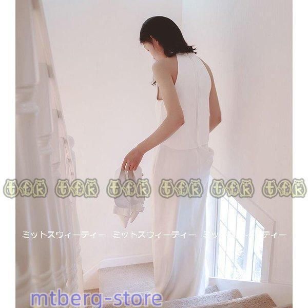 ホルターネック ホワイト