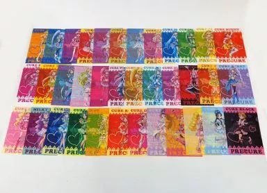 クリアファイル 全36種セット プリキュア10周年 ミニクリアファイルコレクション