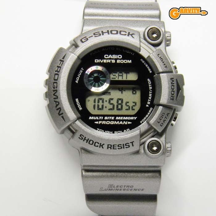 CASIO G-SHOCK FROGMAN フロッグマン 200M シルバー