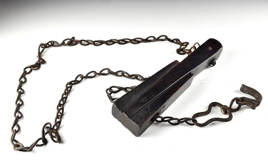 蔵C4647c 時代 自在鉤 明治期 民藝家具 飛騨