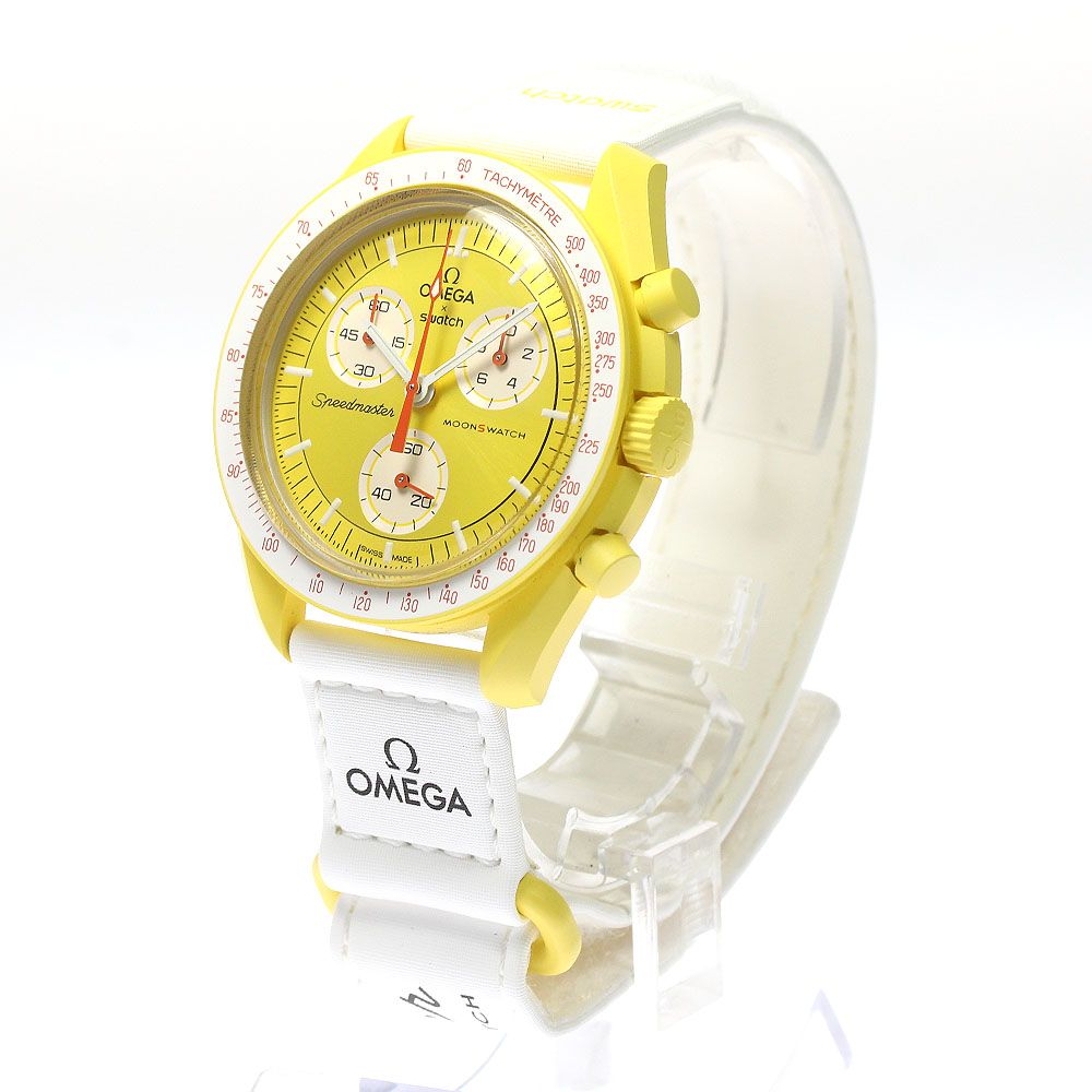 スウォッチ Swatch SO33J100 OMEGA×Swatch MISSION TO THE SUN クォーツ  メンズ良品箱・保証書付き_75412020230308 20816円