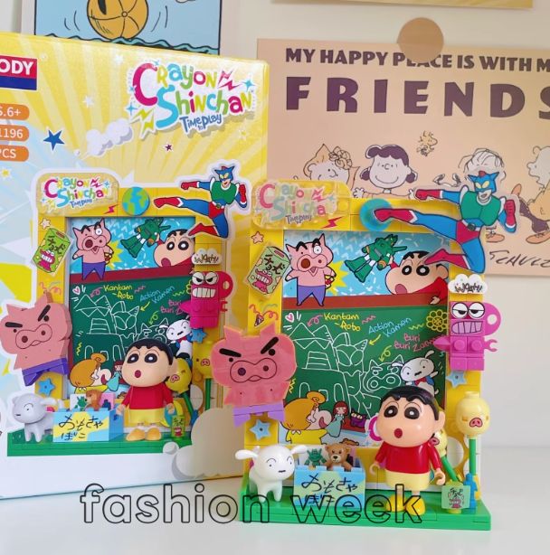 クレヨンしんちゃん ドラえもん】ファミリーフォト 4D立体アート