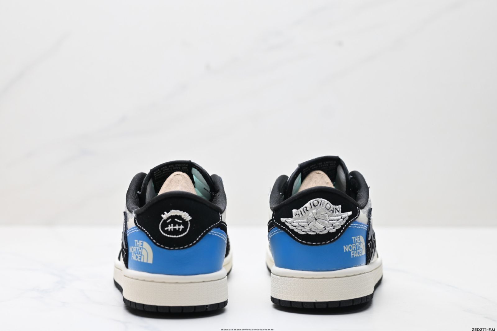 Travis Scott x Air Jordan 1 ” Reverse Mocha AJ1 トラヴィス スコット x エア ジョーダン 1” リバースモカ ライトニング バスケットボールシューズ-MM輸入1 KIN-KAAI_COM