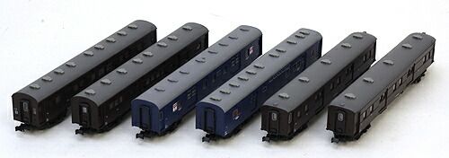 郵便荷物列車「東北」 6両セット 【KATO・10-898】 「鉄道模型 Nゲージ