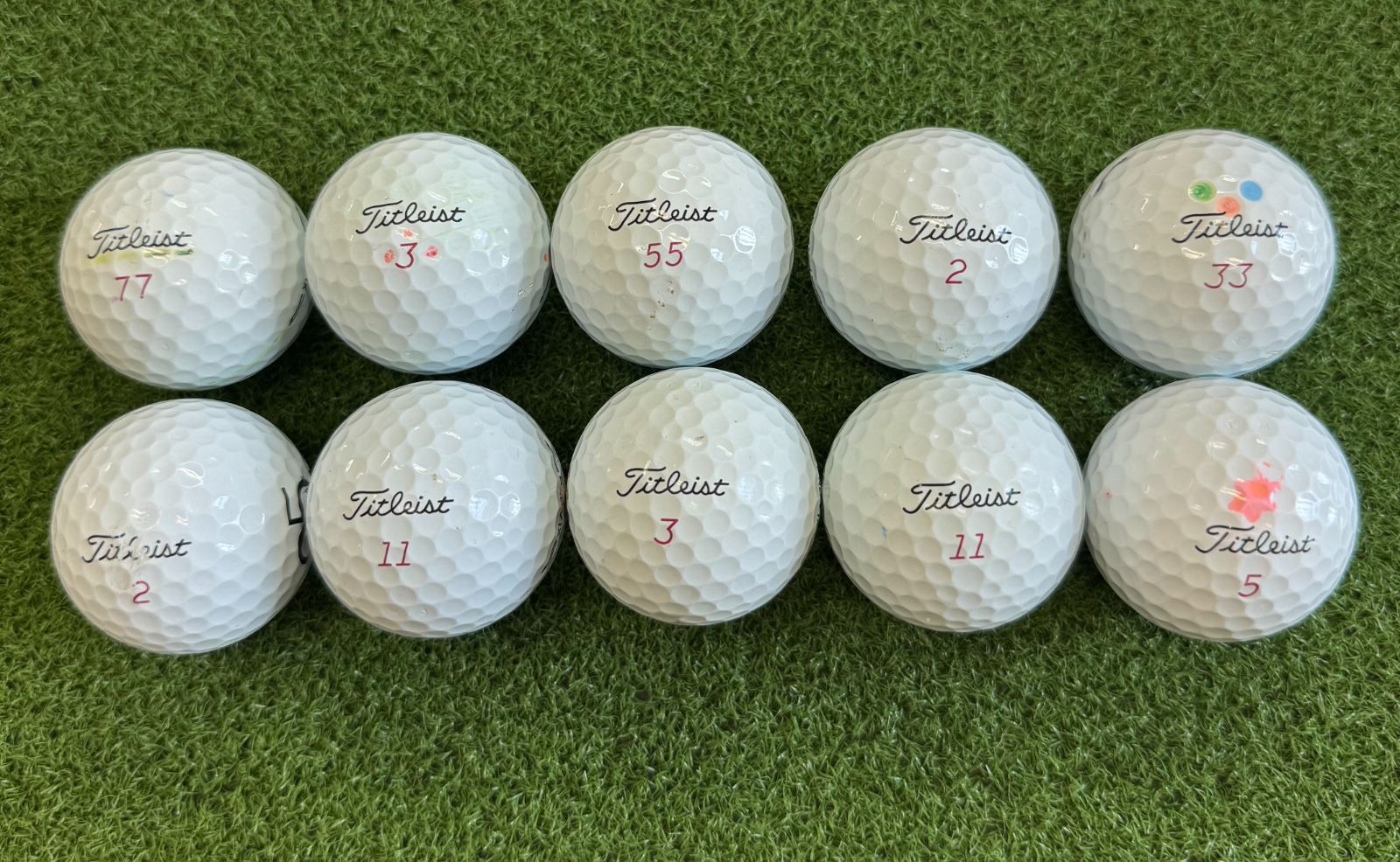 タイトリスト PRO V1X 2023年モデル Aランクロストボール 10球