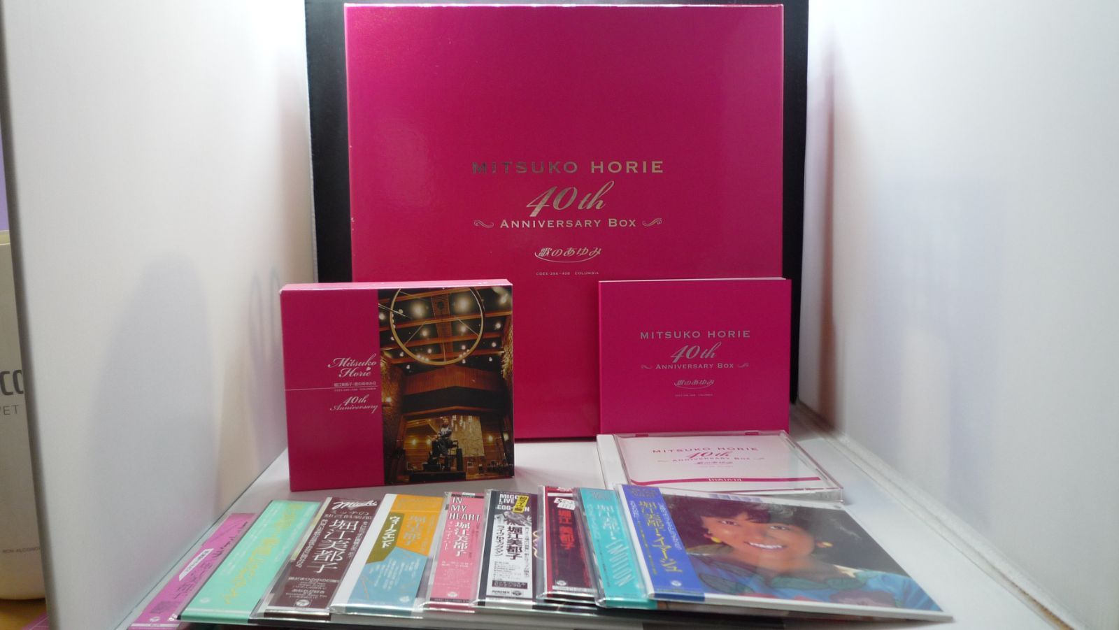 堀江美都子40th Anniversary Box MITSUKO HORIE CD.DVD - CD