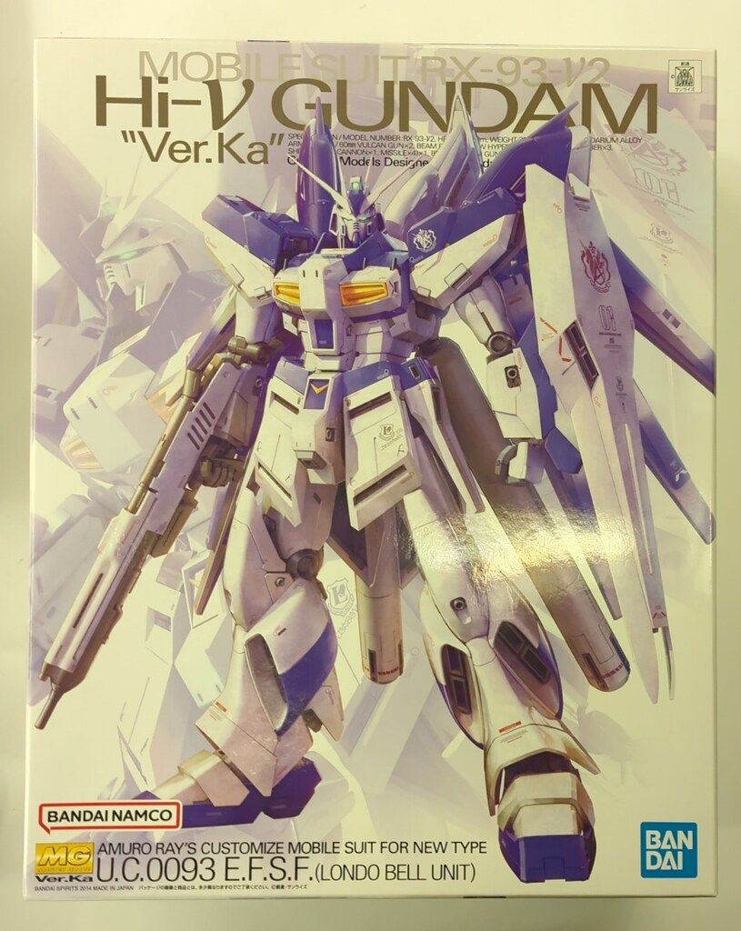 BANDAI SPIRITS MG ハイニューガンダム ver.Ka バンダイナムコ版