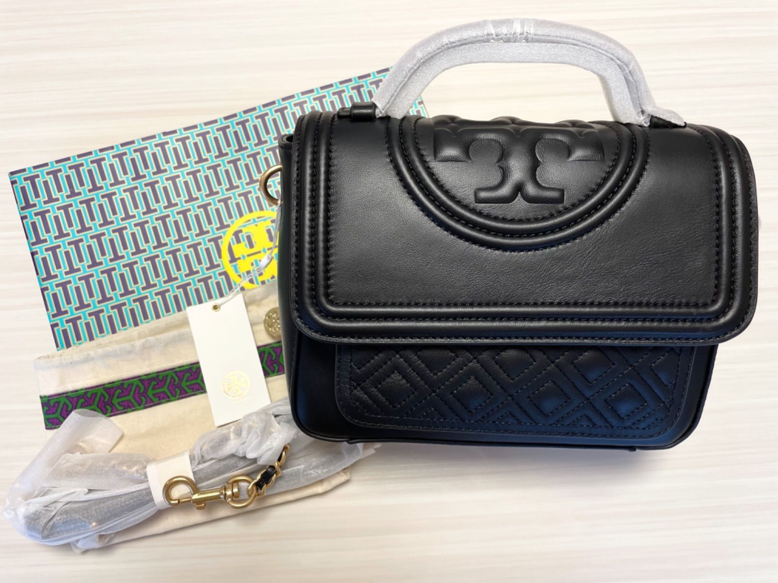 新品】トリーバーチ フレミング サッシェルショルダーバッグ - メルカリ