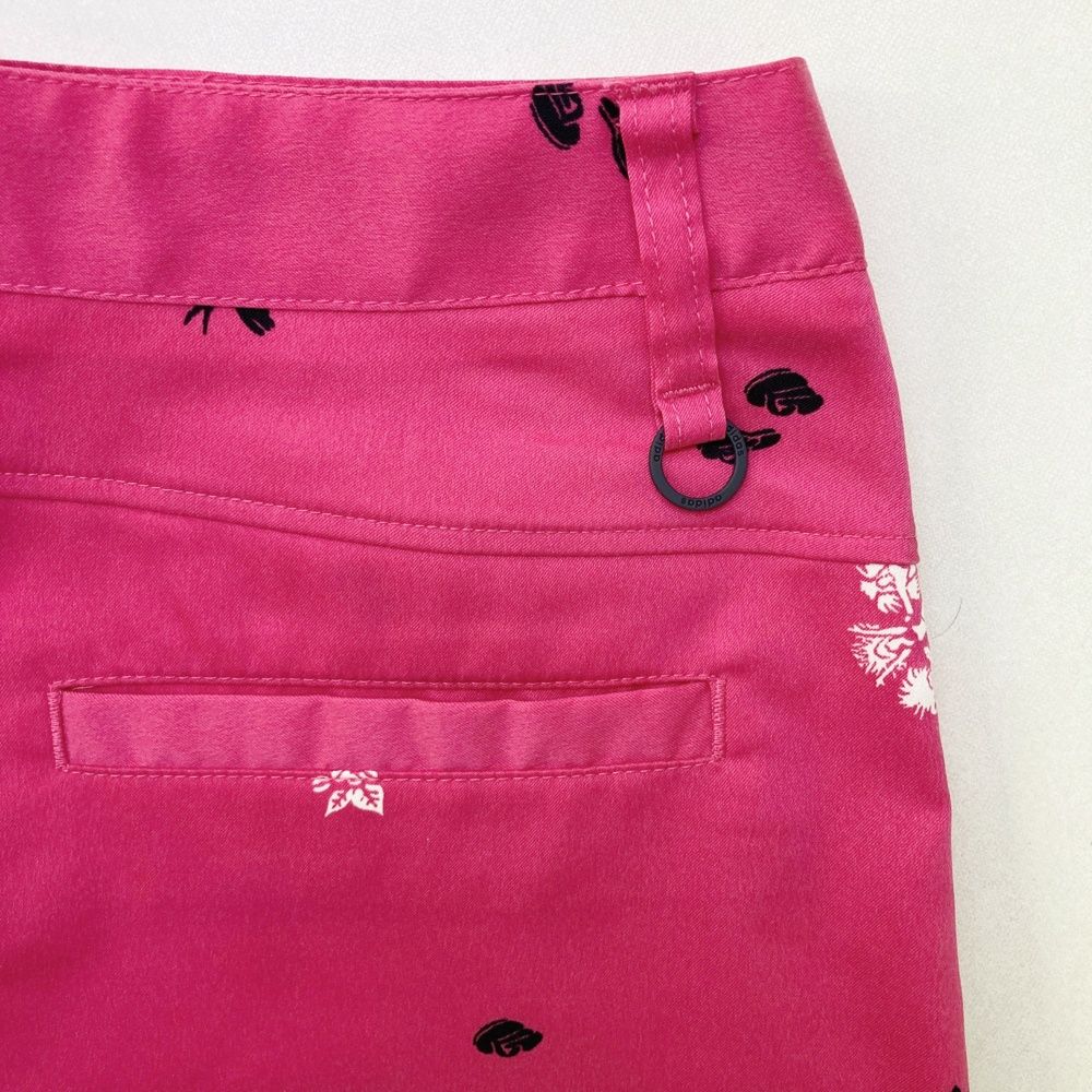 サイズ：OT ADIDAS GOLF アディダスゴルフ スカート 総柄 ピンク系