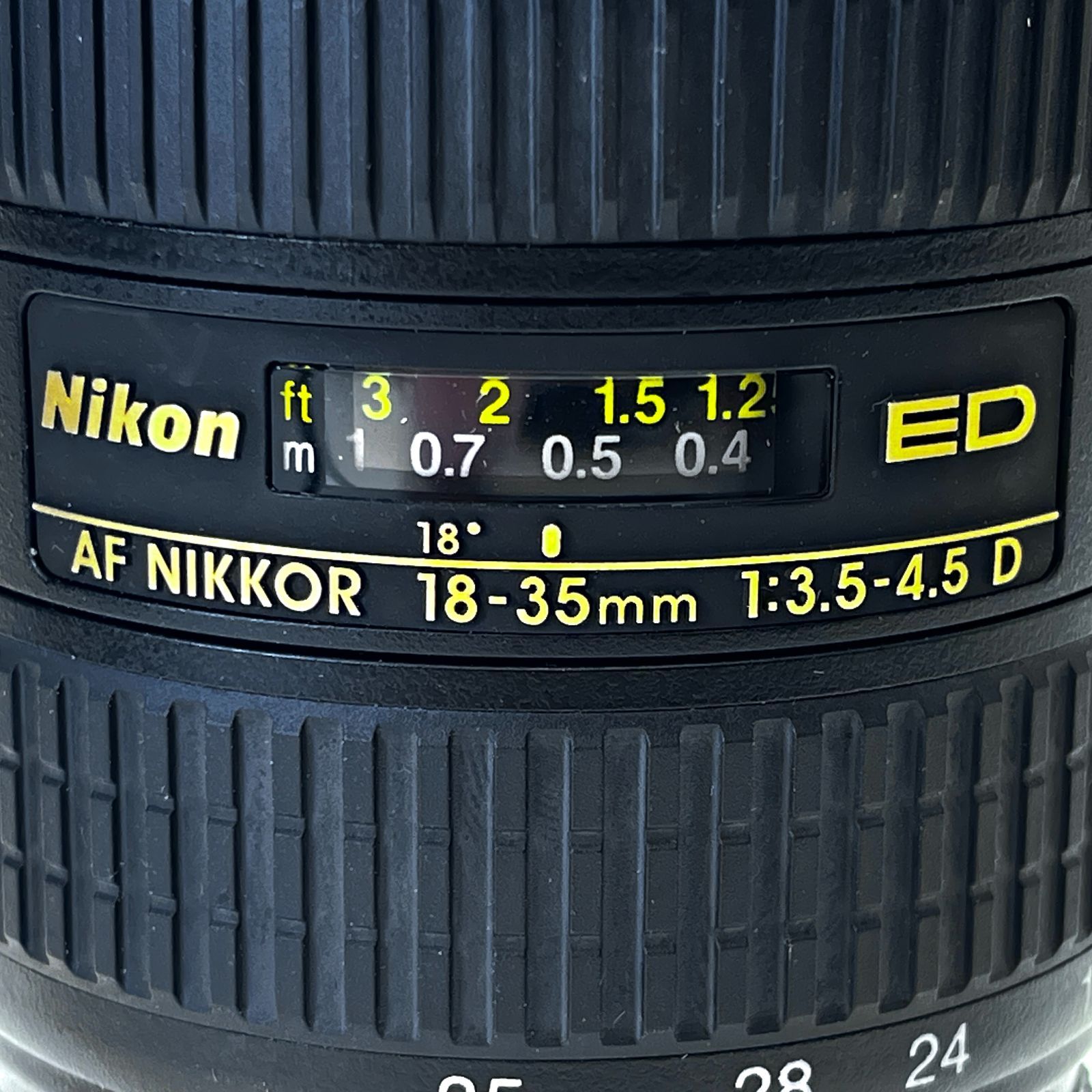 Nikon AF Zoom-Nikkor ED 18-35mm F3.5-4.5D 広角ズームレンズ 元箱 