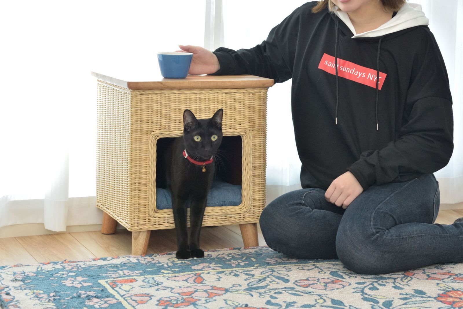 クッション付き 静的耐荷重80kg