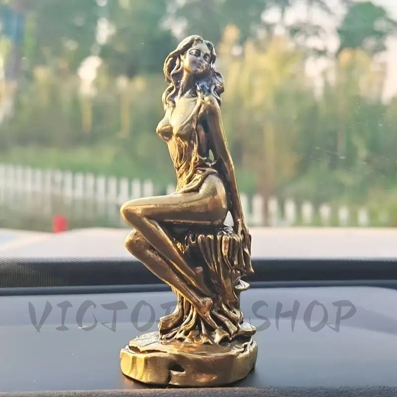 人形　フィギュア　彫像　オブジェ　置物　インテリア　工芸品　美術品　A2953 置物 装飾品 人形 フィギュア 女性像 婦人像 美女象 彫刻